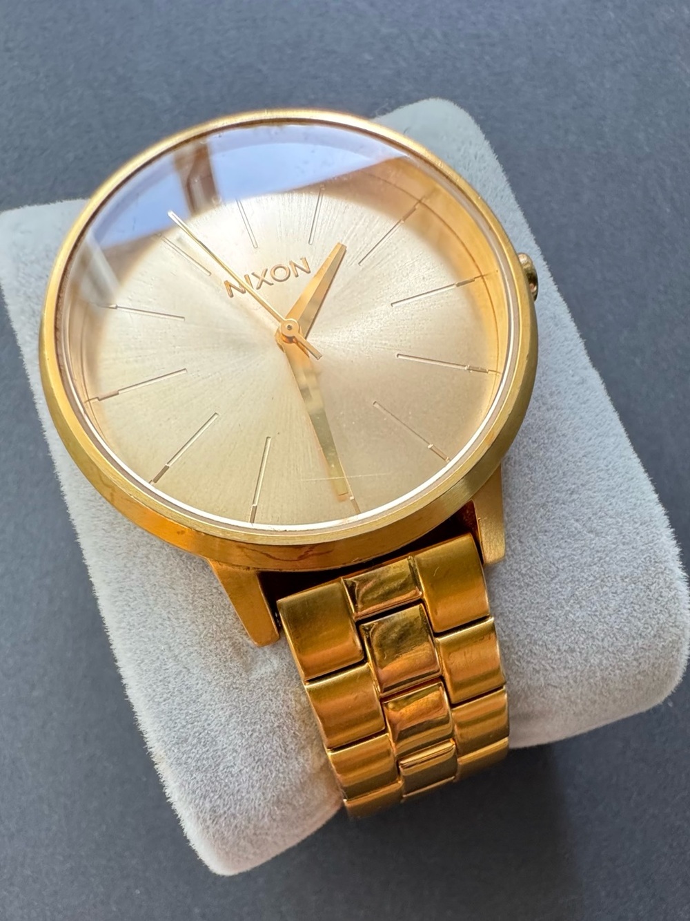 Nixon Gold Tone Bracelet Women’s Watch
